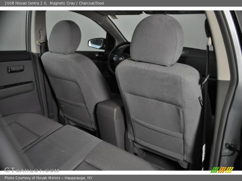 Magnetic Gray / Charcoal/Steel 2008 Nissan Sentra 2.0