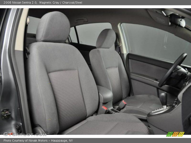 Magnetic Gray / Charcoal/Steel 2008 Nissan Sentra 2.0