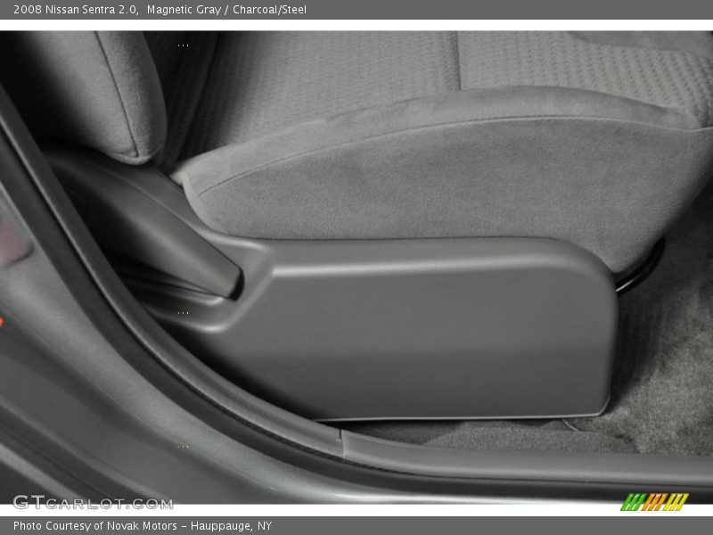 Magnetic Gray / Charcoal/Steel 2008 Nissan Sentra 2.0