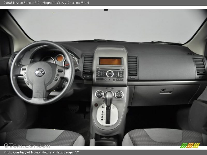Magnetic Gray / Charcoal/Steel 2008 Nissan Sentra 2.0