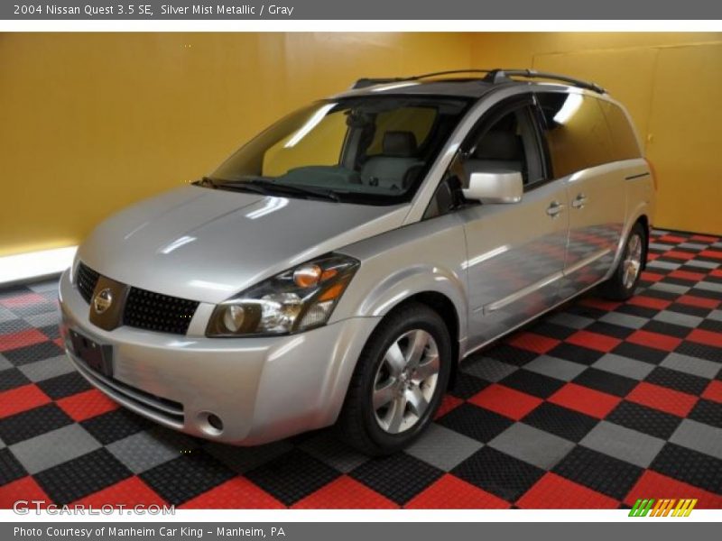 Silver Mist Metallic / Gray 2004 Nissan Quest 3.5 SE