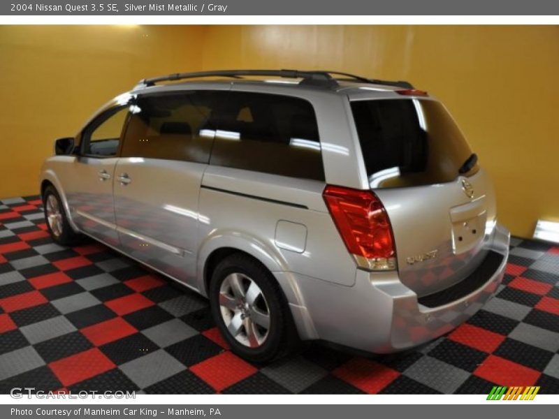 Silver Mist Metallic / Gray 2004 Nissan Quest 3.5 SE