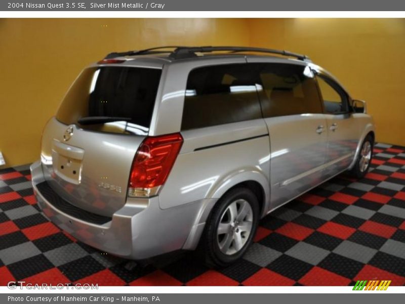 Silver Mist Metallic / Gray 2004 Nissan Quest 3.5 SE