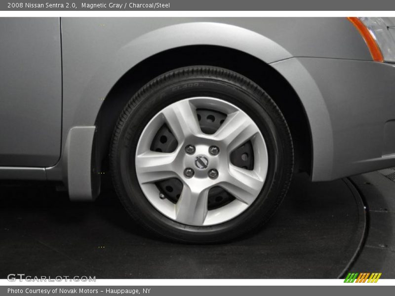 Magnetic Gray / Charcoal/Steel 2008 Nissan Sentra 2.0