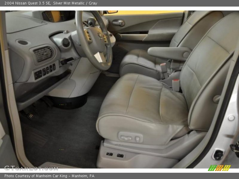 Silver Mist Metallic / Gray 2004 Nissan Quest 3.5 SE