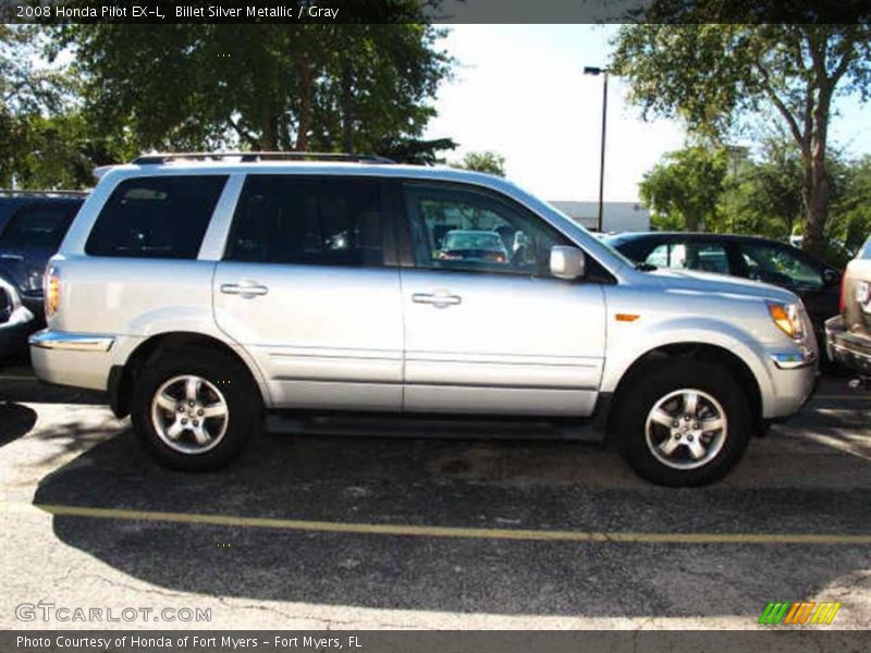 Billet Silver Metallic / Gray 2008 Honda Pilot EX-L