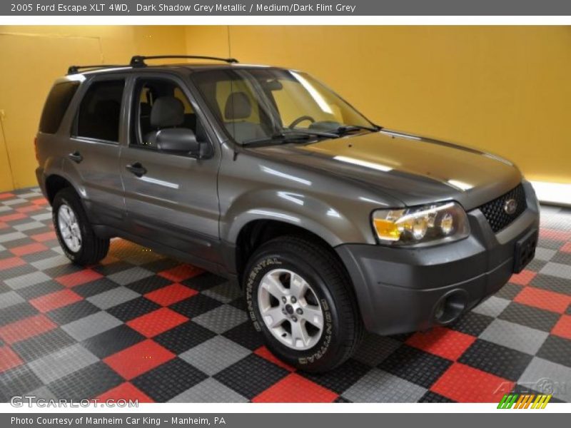 Dark Shadow Grey Metallic / Medium/Dark Flint Grey 2005 Ford Escape XLT 4WD