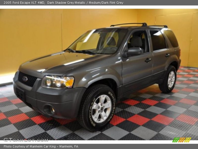 Dark Shadow Grey Metallic / Medium/Dark Flint Grey 2005 Ford Escape XLT 4WD