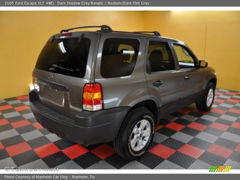 Dark Shadow Grey Metallic / Medium/Dark Flint Grey 2005 Ford Escape XLT 4WD