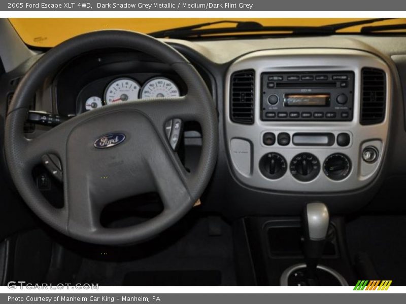 Dark Shadow Grey Metallic / Medium/Dark Flint Grey 2005 Ford Escape XLT 4WD