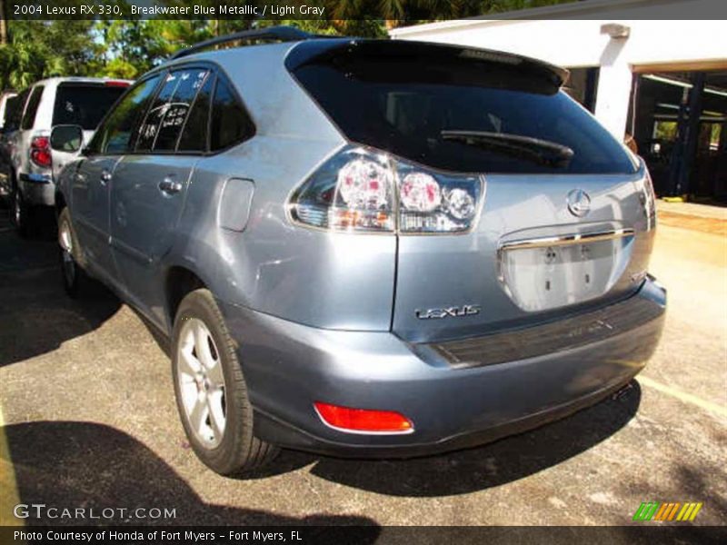 Breakwater Blue Metallic / Light Gray 2004 Lexus RX 330