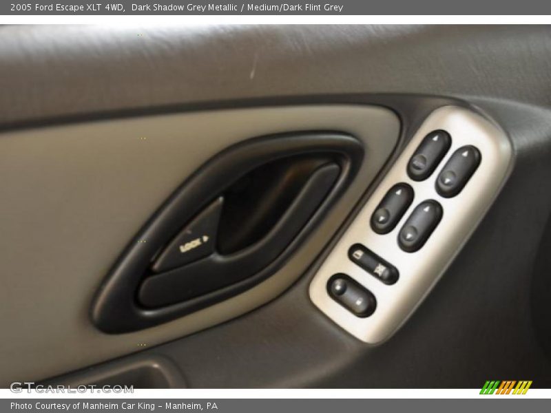 Dark Shadow Grey Metallic / Medium/Dark Flint Grey 2005 Ford Escape XLT 4WD