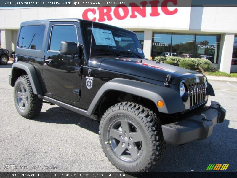 Black / Black 2011 Jeep Wrangler Call of Duty: Black Ops Edition 4x4