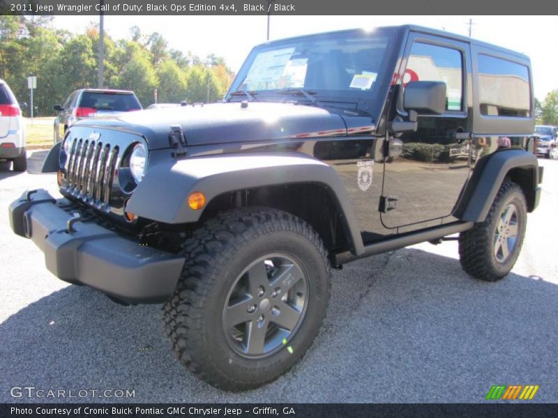  2011 Wrangler Call of Duty: Black Ops Edition 4x4 Black