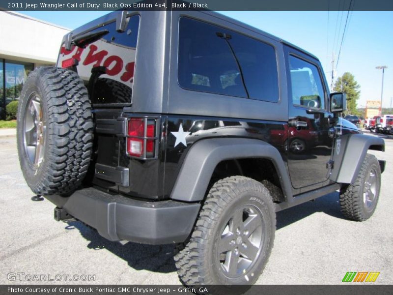 Black / Black 2011 Jeep Wrangler Call of Duty: Black Ops Edition 4x4