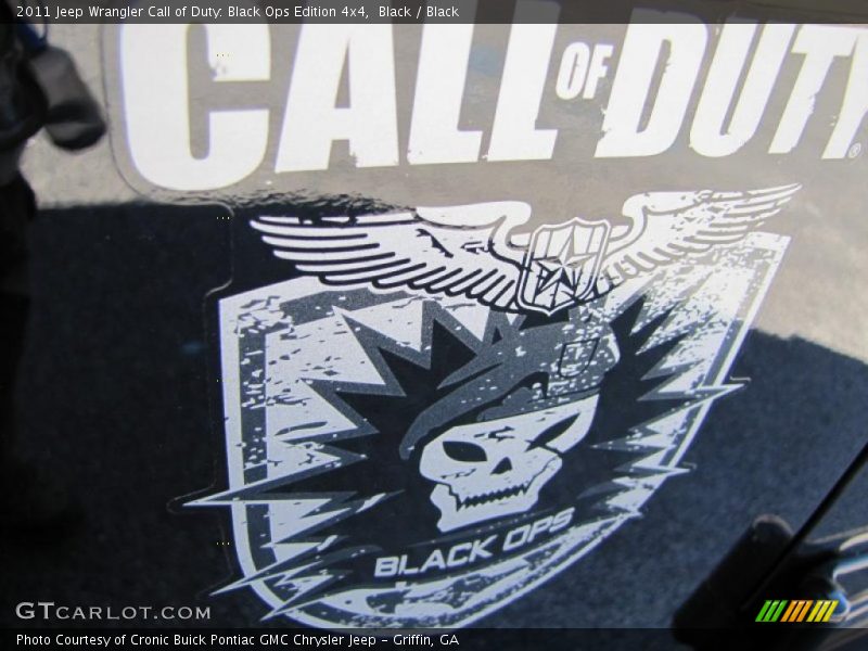  2011 Wrangler Call of Duty: Black Ops Edition 4x4 Logo