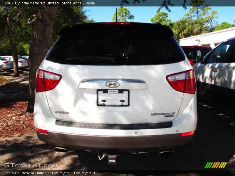 Stone White / Beige 2007 Hyundai Veracruz Limited