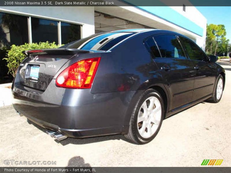 Dark Slate Metallic / Charcoal Black 2008 Nissan Maxima 3.5 SE