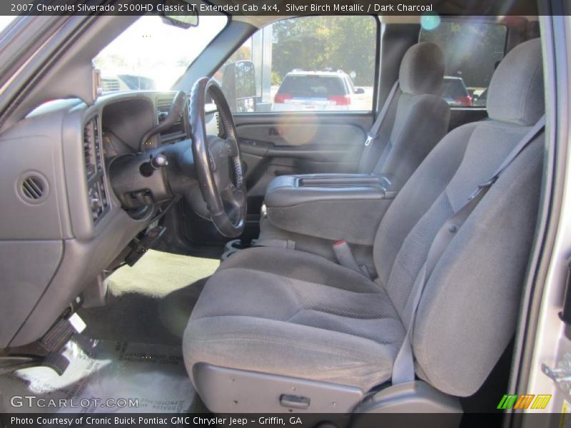 Silver Birch Metallic / Dark Charcoal 2007 Chevrolet Silverado 2500HD Classic LT Extended Cab 4x4