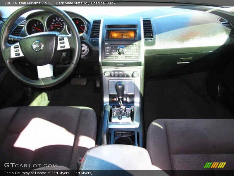 Dark Slate Metallic / Charcoal Black 2008 Nissan Maxima 3.5 SE