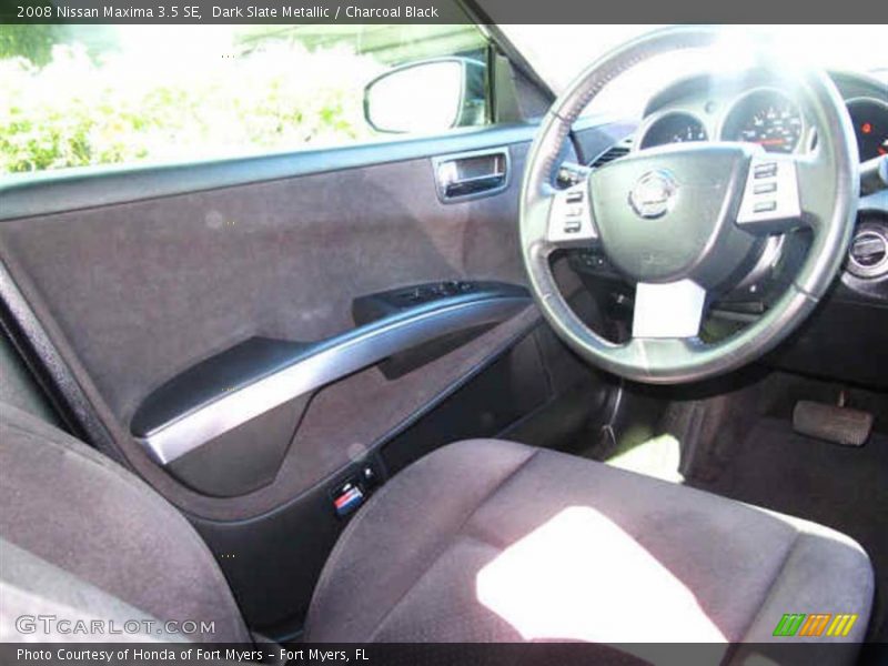 Dark Slate Metallic / Charcoal Black 2008 Nissan Maxima 3.5 SE