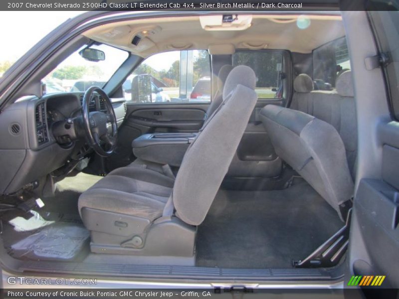 Silver Birch Metallic / Dark Charcoal 2007 Chevrolet Silverado 2500HD Classic LT Extended Cab 4x4