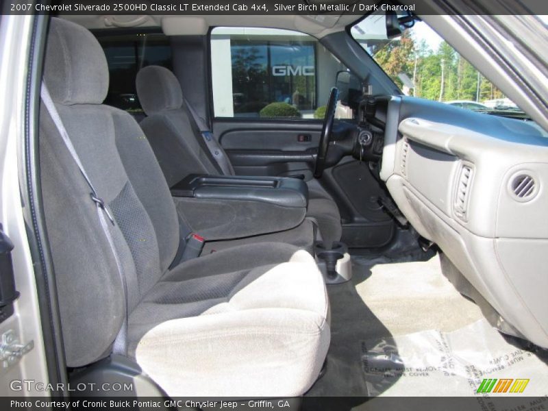 Silver Birch Metallic / Dark Charcoal 2007 Chevrolet Silverado 2500HD Classic LT Extended Cab 4x4