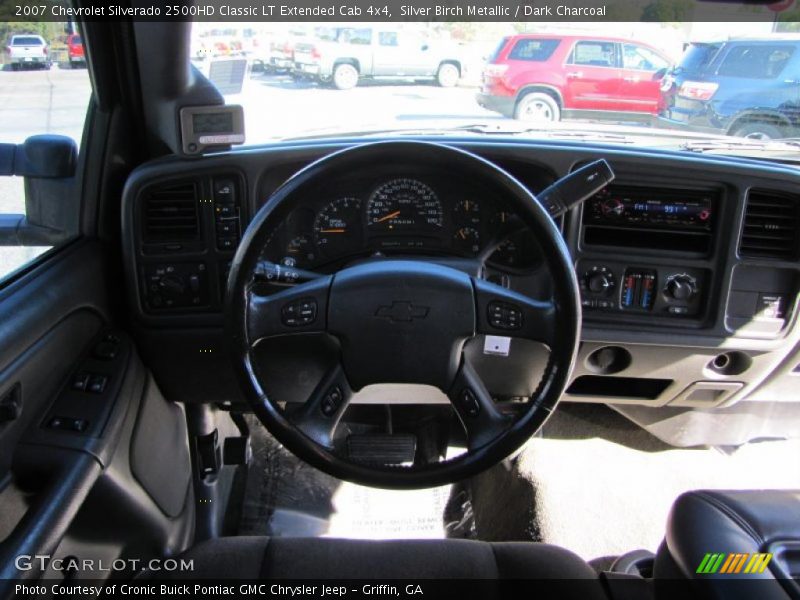 Silver Birch Metallic / Dark Charcoal 2007 Chevrolet Silverado 2500HD Classic LT Extended Cab 4x4
