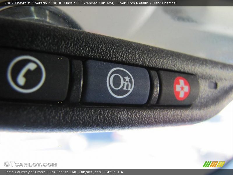Silver Birch Metallic / Dark Charcoal 2007 Chevrolet Silverado 2500HD Classic LT Extended Cab 4x4