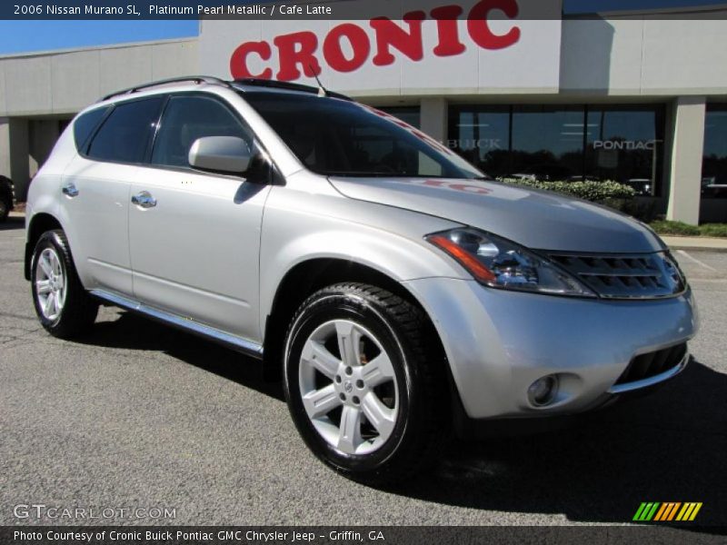 Platinum Pearl Metallic / Cafe Latte 2006 Nissan Murano SL