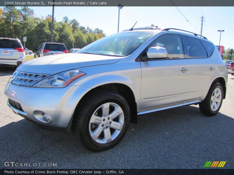 Platinum Pearl Metallic / Cafe Latte 2006 Nissan Murano SL