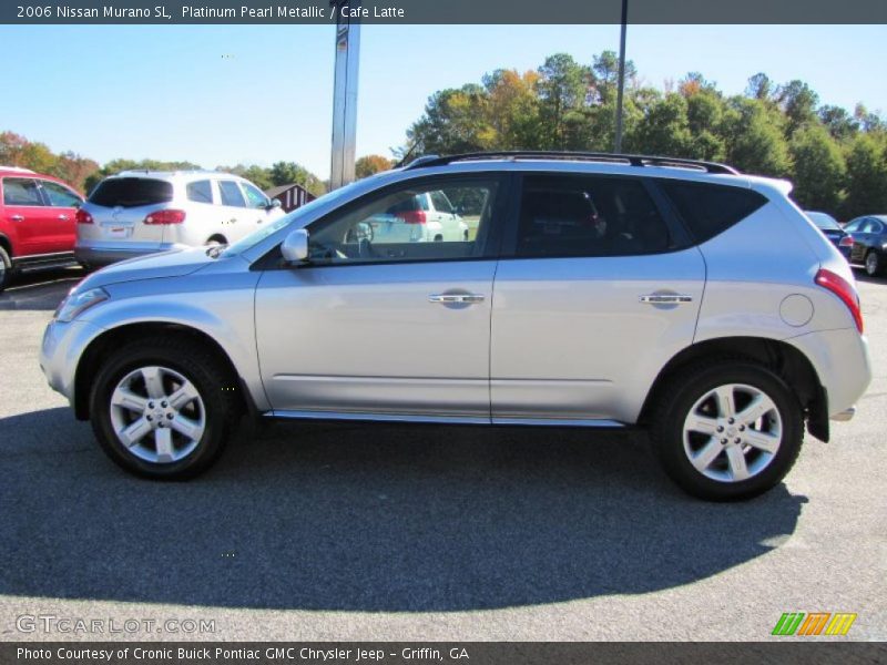 Platinum Pearl Metallic / Cafe Latte 2006 Nissan Murano SL