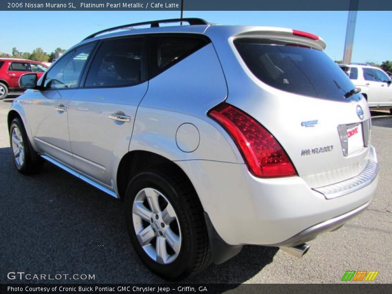 Platinum Pearl Metallic / Cafe Latte 2006 Nissan Murano SL