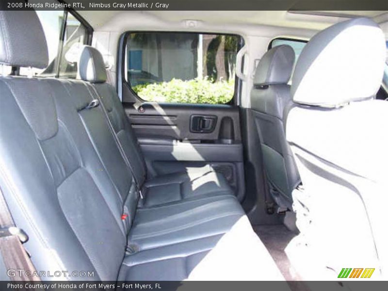 Nimbus Gray Metallic / Gray 2008 Honda Ridgeline RTL