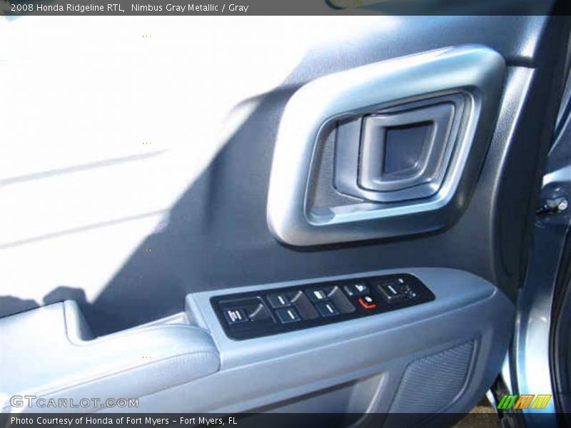 Nimbus Gray Metallic / Gray 2008 Honda Ridgeline RTL