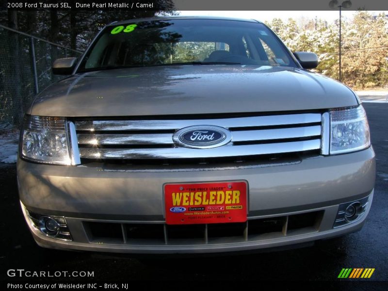 Dune Pearl Metallic / Camel 2008 Ford Taurus SEL
