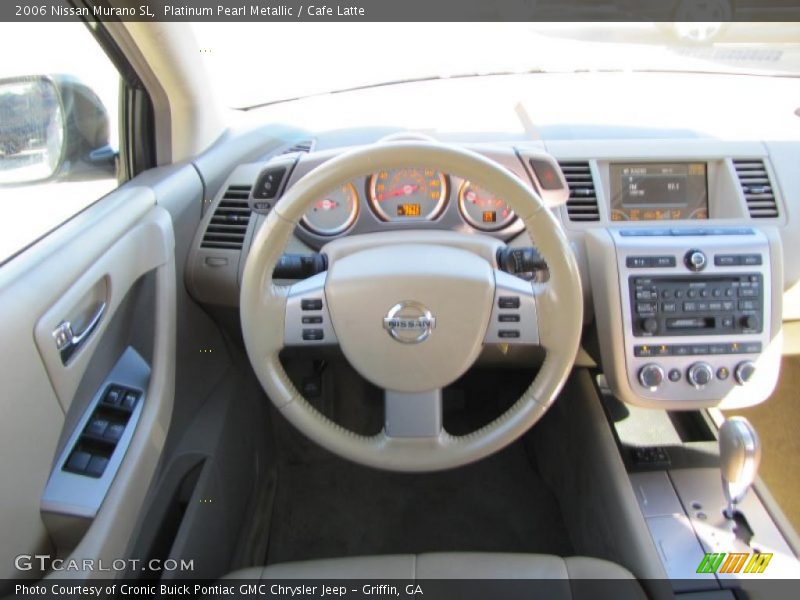 Platinum Pearl Metallic / Cafe Latte 2006 Nissan Murano SL