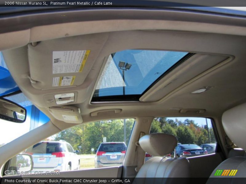 Platinum Pearl Metallic / Cafe Latte 2006 Nissan Murano SL
