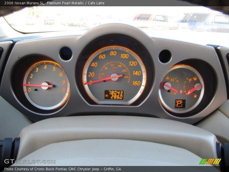 Platinum Pearl Metallic / Cafe Latte 2006 Nissan Murano SL