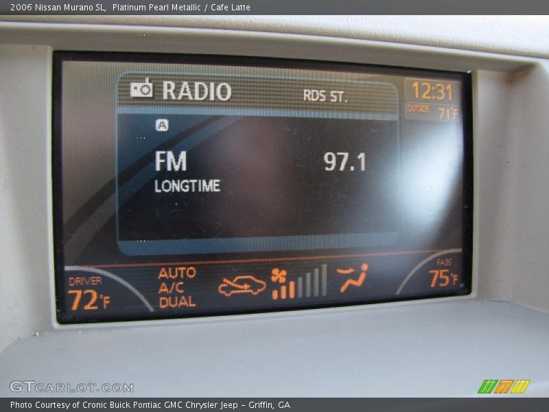 Platinum Pearl Metallic / Cafe Latte 2006 Nissan Murano SL