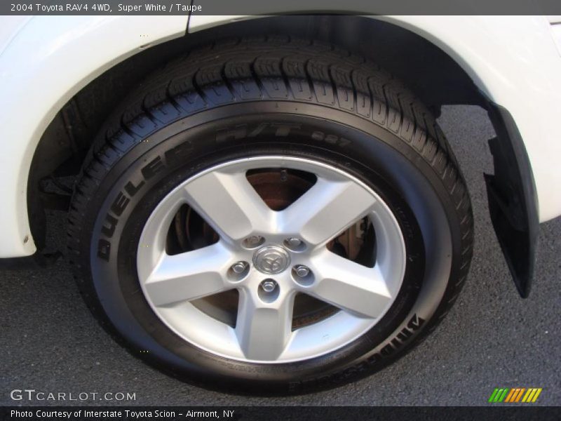 Super White / Taupe 2004 Toyota RAV4 4WD