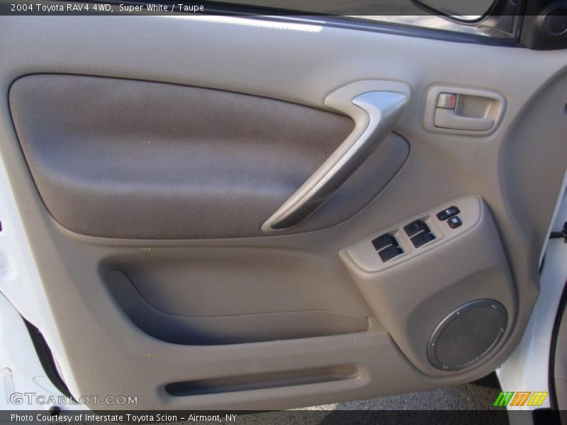 Super White / Taupe 2004 Toyota RAV4 4WD
