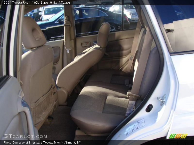 Super White / Taupe 2004 Toyota RAV4 4WD