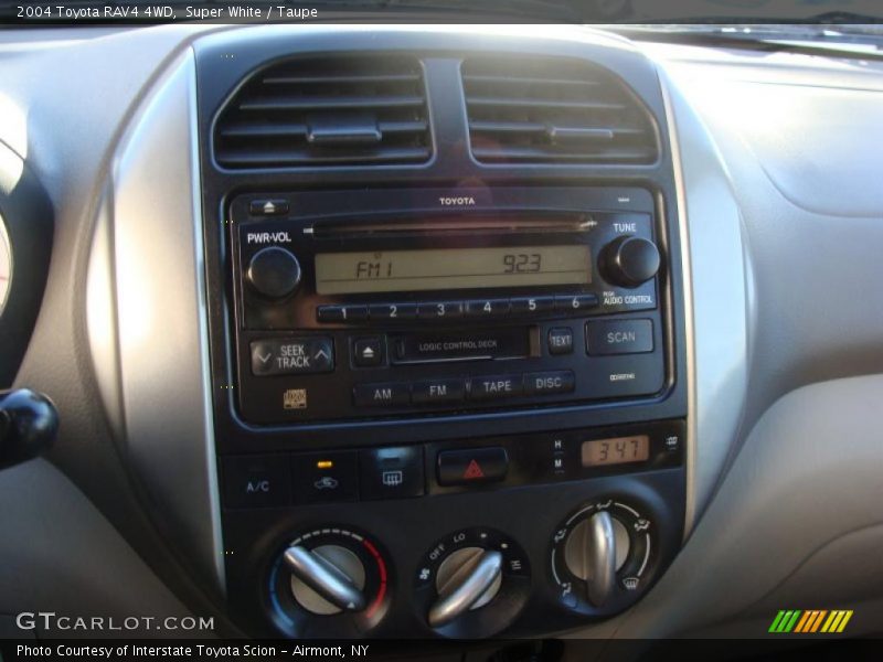 Super White / Taupe 2004 Toyota RAV4 4WD