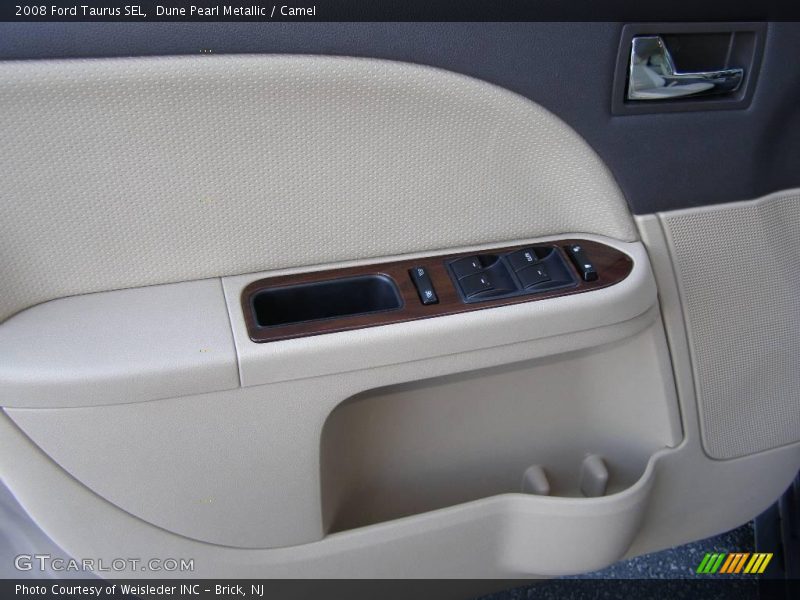 Dune Pearl Metallic / Camel 2008 Ford Taurus SEL