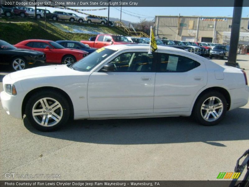 Stone White / Dark Slate Gray/Light Slate Gray 2007 Dodge Charger SXT