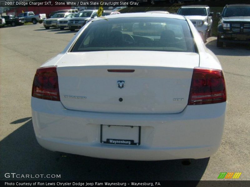 Stone White / Dark Slate Gray/Light Slate Gray 2007 Dodge Charger SXT