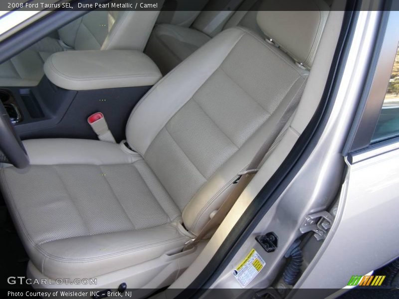 Dune Pearl Metallic / Camel 2008 Ford Taurus SEL