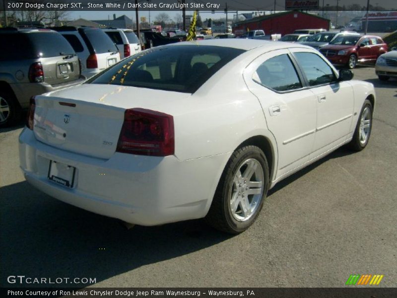 Stone White / Dark Slate Gray/Light Slate Gray 2007 Dodge Charger SXT