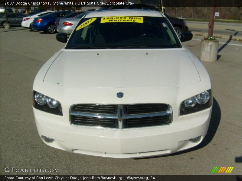 Stone White / Dark Slate Gray/Light Slate Gray 2007 Dodge Charger SXT